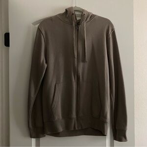 Goodfellow & Co Zip-Up Hoodie in Taupe